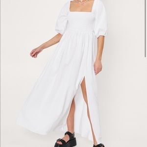 NWT White Nasty Gal Maxi Dress, Size US 2